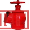 Фото 4 - Клапан пожарный (кран) КПК 65-1 чугунный 125° муфта - цапка.